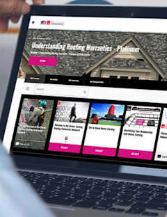 Laptop computer displaying the OCU Home page