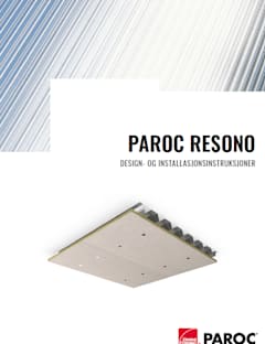 PAROC Resono design- og installasjonsinstruksjoner