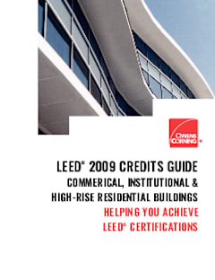 Owens Corning LEED 2009 Credit Guide (Commercial)