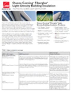 Light Density update EcoTouch Insulation