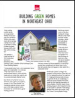 Case Study - Building Green Homes in Northeast Ohio
