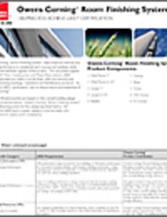 Room Finishing System™ - Helping You to Achieve LEED® Certification