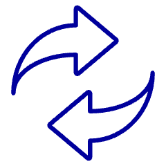 transfer arrows icon