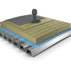 Izolacja wentylowana na dach płaski