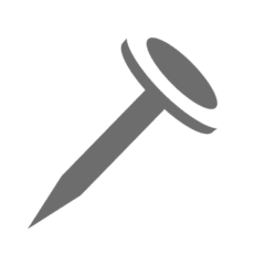 Icon of a nail