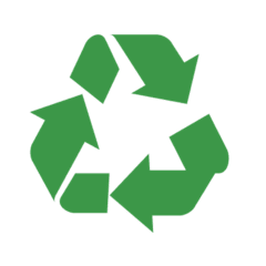 Icon of a recycling symbol