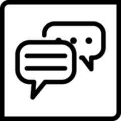Word Bubble Icon