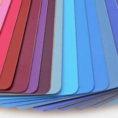 Photo of a variety of color swatches