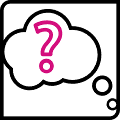 Thought cloud icon
