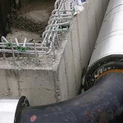 District heating pipes