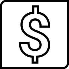 icon image with gear and arrow pointing upwards