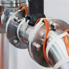 Piping with electrical tracing