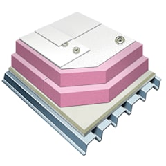 Single-Ply Membrane Metal Roof Deck