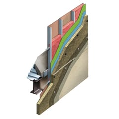 Steel Stud Wall EIFS (PM, hard coat)