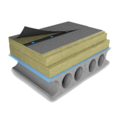 Betoonist lamekatus, isoleeritud PAROC-paneelidega
