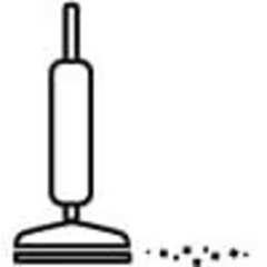 En illustration af en støvsuger