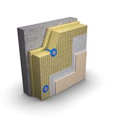 Ny putslösning på betongstomme