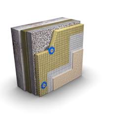 Ny putslösning på utsidan av befintligt sandwichelement 