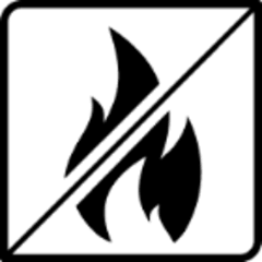 Fire resistance icon