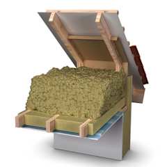 Paroc ratkaisut, Ristikkorakenteinen yläpohja