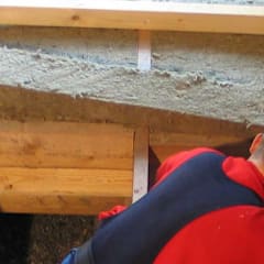Tilläggsisolering av golvbjälklag