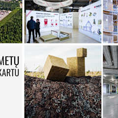 asociatyvių PAROC nuotraukų koliažas