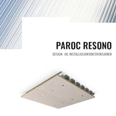 Paroc Resono design- og installasjonsinstruksjoner