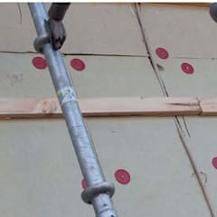 En yttervägg som isoleras utvändigt