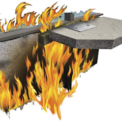 Improper installation of a perimeter fire containment system