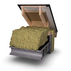 Paroc ratkaisut, Betonilaatta kantavana rakenteena