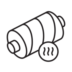 Isolering för värmerör, bild