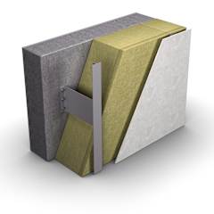 Metallkarkassiga fassaadisüsteemi soojustamine