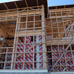 Dom na szkielecie drewnianym