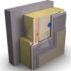 PAROC Zero un betona sienu konstrukcijas