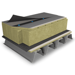 Paroc ratkaisut, Profiilipelti kantavana rakenteena