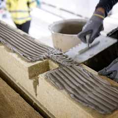 PAROC SW Klister appliceras på PAROC CGL 20cy Undertakslamell. 