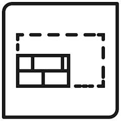 Icon of shingle placement