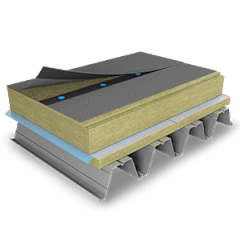 Plakanie jumti uz profilēta skārda klājuma