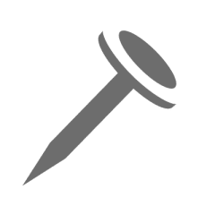 Icon of a nail