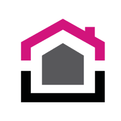 Icon of a stencil of a house