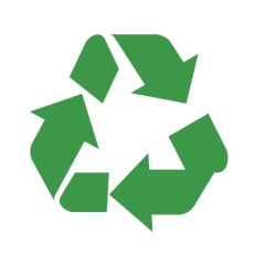 Icon of a recycling symbol