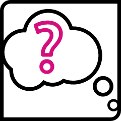 Thought cloud icon