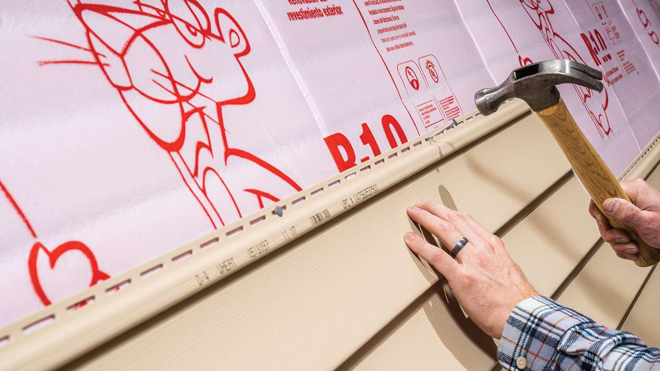 Re-Siding Insulation