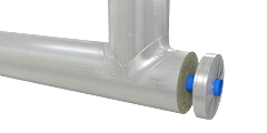How to cover the insulation ends with end flange, image