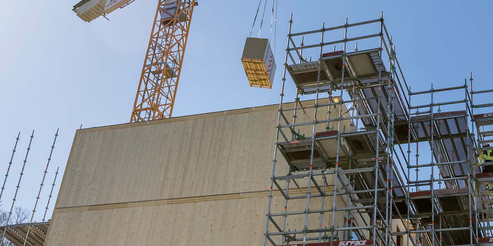 Rooftop delivery of insulation