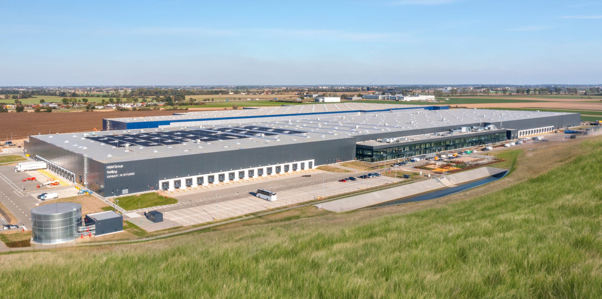 Panattoni Park Poznań A2 w Robakowie – hala B Źródło: Harden Construction