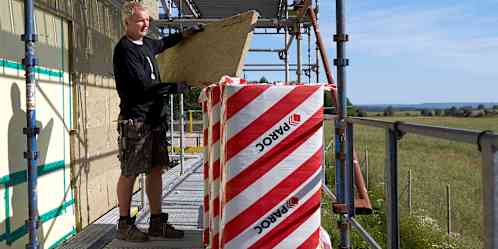 Isolering med PAROC Steinull