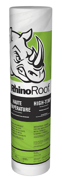 Packaged roll of RhinoRoof® High-Temp