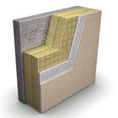 Paroc ratkaisut, Paksurappaus levyeristeen päälle