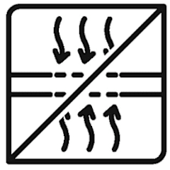 Begränsa temperaturförändring, ikon